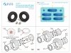 Quinta Studio QT35011 Dodge WC Family tyre set (Zvezda) 1/35